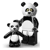 Image de Lego 71004 Minifigurine Série The Lego Movie 1 - N°15 - M. Panda avec son panda en peluche (1 sachet ENTRE-OUVERT)