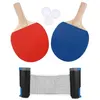 Image de Set de tennis de table Raquette Filet Ping-pong Palettes et Balles