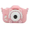 Image de Caméra Numérique Pour Enfants Cartoon Kitty 12Mp Mini Jouet (Rose )