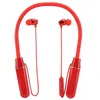 Image de A8 Bluetooth 5.0 nuque suspendue dans l'oreille casque sport écouteur rouge