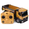 Image de Rc Camion Télécommande À Benne Basculante, 1/14 2.4Ghz Voiture Véhicule Ingénierie Jouet Cadeau Cadeau Noël pour enfant