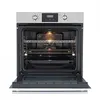 Image de Four encastrable émail lisse LABO73MX2 73 litres Multifonctions 2 plats couleur verre noir-Inox