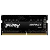 Image de Kingston FURY Impact - DDR4 - kit - 16 Go: 2 x 8 Go - SO DIMM 260 broches - 3200 MT/s / PC4-25600 - CL20 - 1.2 V - mémoire sans tampon - non ECC - noir