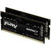 Image de Kingston FURY Impact (2 x 8GB, 3200 MHz, RAM DDR4, SO-DIMM), Mémoire vive, Noir