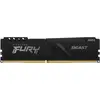 Image de Kingston DDR4 32GB PC 3600 CL18 FURY Beast Juodas retail (1 x 32GB, 3600 MHz, RAM DDR4, DIMM), Mémoire vive, Noir