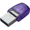 Image de Kingston DataTraveler microDuo 3C (64 Go, USB-C), Clé USB, Violet, Argent