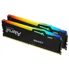 Image de Kingston FURY Beast RGB - DDR5 - kit - 16 Go: 2 x 8 Go - DIMM 288 broches - 5200 MT/s / PC5-41600 - CL40 - 1.25 V - mémoire sans tampon - on-die ECC