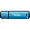 Image de Kingston IronKey Vault Privacy 50 (16 Go, USB-A), Clé USB, Bleu