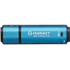 Image de Kingston IronKey Vault Privacy 50 (32 Go, USB-A), Clé USB, Bleu