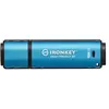 Image de Clé USB Kingston Technology IronKey Vault Privacy 50 USB Type A 3.2 Gen 1 Noir Bleu