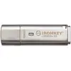 Image de Kingston IronKey Locker+ 50 (128 Go, USB-A), Clé USB, Argent