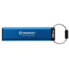 Image de Clé USB flash Kingston Technology IronKey Keypad 200 USB Type-A 3.2 Gen 1 16 Go Bleu