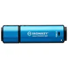 Image de Kingston Technology IronKey Vault Privacy 50 lecteur USB flash USB Type-C 3.2 Gen 1 (3.1 Gen 1) Noir, Bleu