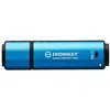Image de Kingston Technology IronKey Vault Privacy 50 lecteur USB flash USB Type-C 3.2 Gen 1 (3.1 Gen 1) Noir, Bleu