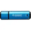 Image de Kingston IronKey Vault Privacy 50C (16 Go, USB-C), Clé USB, Bleu, Noir