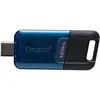 Image de Kingston DataTraveler 80 M (128 Go, USB-C), Clé USB, Bleu, Noir