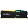 Image de Kingston FURY Beast RGB - DDR5 - kit - 32 Go: 2 x 16 Go - DIMM 288 broches - 5600 MT/s / PC5-44800 - CL36 - 1.25 V - mémoire sans tampon - on-die ECC