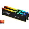 Image de Kingston Fury Beast RGB (2 x 16GB, 5600 MHz, RAM DDR5, DIMM), Mémoire vive, Multicolore