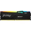Image de Kingston FURY Beast RGB - DDR5 - module - 32 Go - DIMM 288 broches - 6000 MT/s / PC5-48000 - CL36 - 1.35 V - mémoire sans tampon - on-die ECC - noir