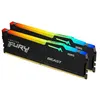 Image de Kingston FURY Beast RGB - DDR5 - kit - 64 Go: 2 x 32 Go - DIMM 288 broches - 5600 MT/s / PC5-44800 - CL36 - 1.25 V - mémoire sans tampon - on-die ECC