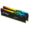 Image de Kingston FURY Beast RGB - DDR5 - module - 32 Go - DIMM 288 broches - 5600 MT/s / PC5-44800 - CL36 - 1.25 V - mémoire sans tampon - on-die ECC