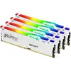 Image de Kingston D5 64GB 6000-40 Beast RGB wh K4 KFY XMP (4 x 16GB, 4800 MHz, RAM DDR5, DIMM), Mémoire vive, Multicolore