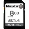 Image de Kingston Industrial (8 Go, SDHC, SDXC, U3, UHS-I), Carte mémoire, Noir