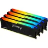 Image de Kingston DDR4-3600MT/s CL18 (4 x 32GB, 3600 MHz, RAM DDR4, DIMM), Mémoire vive, Noir