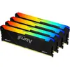 Image de Kingston 32 Go DDR4-3200MT/s CL16 (4 x 32GB, 3200 MHz, RAM DDR4, DIMM), Mémoire vive, Noir