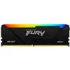 Image de Barrette mémoire RAM Kingston FURY Beast RGB 8 Go (1 x 8 Go) DDR4 3200 MHz CL16