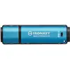 Image de Kingston IronKey Vault Privacy 50 (512 Go, USB-A), Clé USB, Bleu