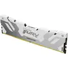 Image de Kingston 16Go 8000MT/s DDR5 CL38 DIMM FURY Renegade White XMP (1 x 16GB, 8000 MHz, RAM DDR5, DIMM), Mémoire vive, Argent, Blanc