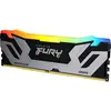 Image de Kingston Technology FURY Renegade RGB, 24 Go, 1 x 24 Go, DDR5, 288-pin DIMM (1 x 24 Go, 8400 MHz, RAM DDR5, DIMM), Mémoire vive, Noir, Argent