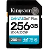Image de Kingston Carte Sd Sdxc Canvas Go Plus Gen4 C10 Uhs-i U3 V30 256gb