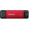 Image de Kingston Tragbares duales Solid-State-Laufwerk (2 To), SSD externe, Rouge, Noir