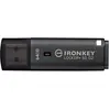 Image de Kingston IronKey Locker+ 50 G2/64GB/USB 3.2 Gen 1 (5Gb/s)/USB-A/ erná (64 Go, USB-A), Clé USB, Noir