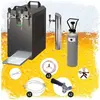 Image de Tireuse a biere - STREAM 80 machine a biere, sous le comptoir, pompe a biere 2 lignes, 90 l-h, sans, tête de robinet panier