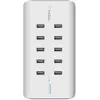 Image de Belkin USBLadestation (120 W, 10 ports), Chargeur USB, Blanc