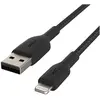 Image de Belkin USB A   Lightning (2 m, USB 2.0), Câble USB
