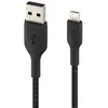 Image de Belkin Câble Lightning Vers Usb-a Tressé Avec Charge Rapide 3m