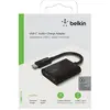 Image de Belkin Adaptateur Rockstar Connect Usb C Audio+charge