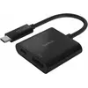 Image de Belkin HDMI (Typ A)   USB Typ C (HDMI, 19.15 cm), Adaptateur données + vidéo, Noir