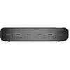 Image de Belkin F1DN204KVM-UN-4, 3840 x 2160 pixels, 4K Ultra HD, Grille de montage, Noir, Commutateur KVM, Noir