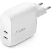 Image de Belkin Boost Charge (40 W, 2 ports), Chargeur USB, Blanc