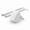 Image de Belkin 20W USB-C CHARGER WITH (20 W, 1 portion), Chargeur USB, Blanc