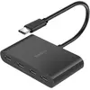 Image de Belkin AVC018BTBK (USB-C, 4 ports), Station d’accueil + hub USB, Noir