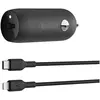 Image de Belkin CCA004BT1MBK-B5 30W, Adaptateur pour véhicule, Noir