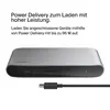 Image de Belkin 5-in-1 Core Hub (Thunderbolt, 5 ports), Station d’accueil + hub USB, Gris, Noir