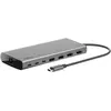 Image de Belkin INC015BTSGY-CZ (USB-C, 8 ports), Station d’accueil + hub USB, Gris, Noir, Argent