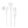 Image de Belkin SoundForm - Écouteurs avec micro - intra-auriculaire - filaire - USB-C - isolation acoustique - blanc